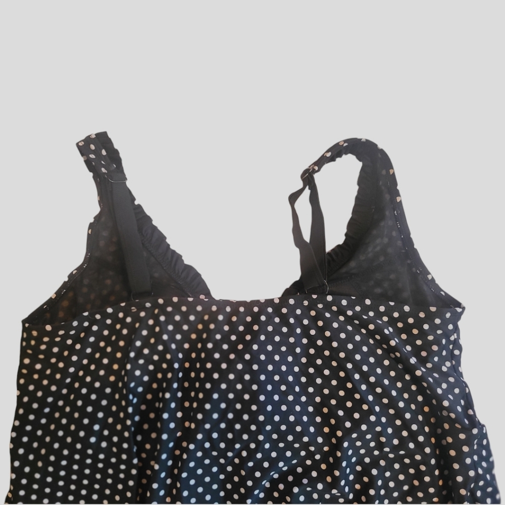 PENNINGTONS - Plus Size Layered Ruffle Tankini - Picture 6 of 11